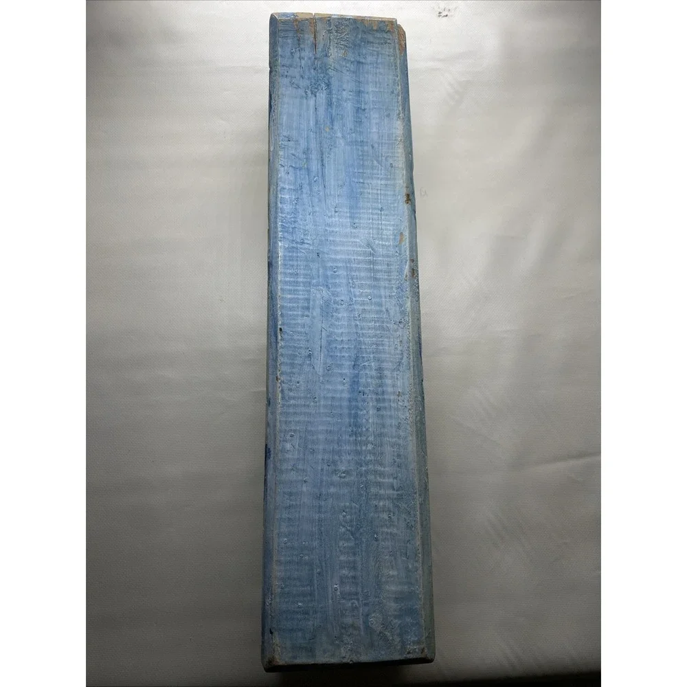 Vintage Hand Painted Wooden Rainstick Wall Panel 19